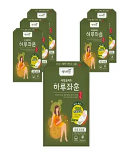 예지미인 좌훈쑥 오가닉코튼 찜질패드 5개입, 6개