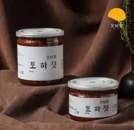 [갓미학]전라도 여수 저염 토하젓 토하젓갈 국산 생산, 1개, 500g