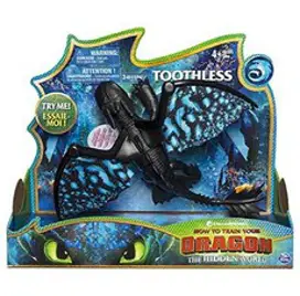 투슬리스 드래곤길들이기 드래곤 관절 인형 피규어 도마뱀 Toothless, 1개