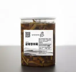 푸드앳홈 밥도둑 반찬 궁채장아찌 2kg, 1개