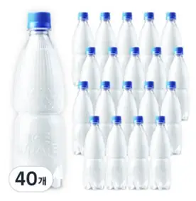 탐사 아쿠아 스파클링 플레인, 40개, 500ml