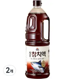 사조 참치액, 2.1kg, 2개