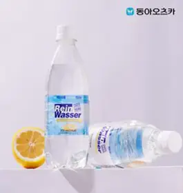 라인바싸 레몬 탄산수, 500ml, 40개