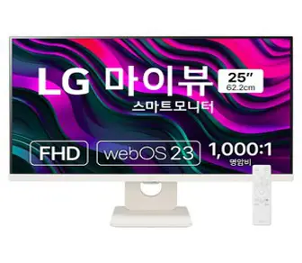 LG전자 FHD 마이뷰 스마트모니터, 62.2cm, 25SR50F