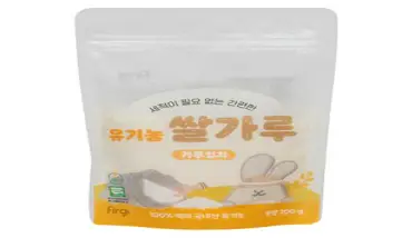 퍼기 유기농 이유식 쌀가루 가루입자, 200g, 1개