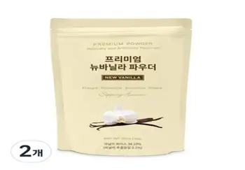 컵풀 프리미엄 뉴바닐라 파우더, 1kg, 1개입, 2개