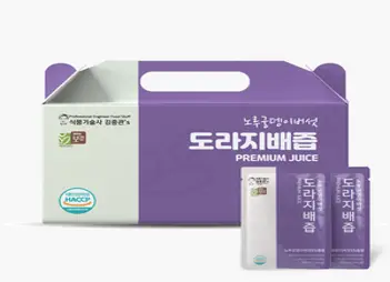 네오보감 식품기술사 김종관's 노루궁뎅이버섯도라지배즙, 80ml, 30개