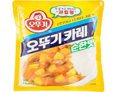 오뚜기 카레 과립형 순한맛, 1kg, 1개