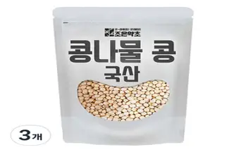 조은약초 콩나물 콩, 3개, 400g