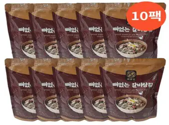 [해화당]뼈없는 갈비탕, 900g, 10개