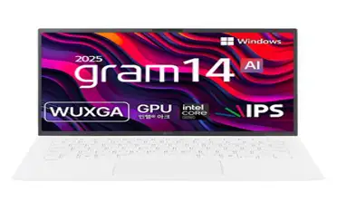 LG전자 2025 그램 14 코어Ultra5, 에센스 화이트, 14Z90T-GA5CK, 256GB, 16GB, WIN11 Home