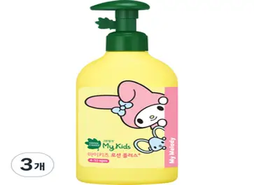 그린핑거 마이키즈 산리오 로션플러스, 320ml, 3개