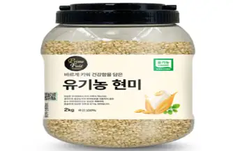 Prime Field 유기농 현미, 2kg, 1개