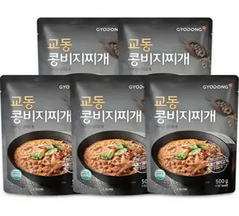 교동 콩비지찌개, 500g, 5개