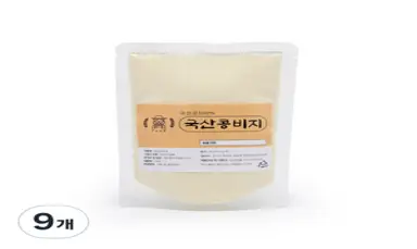산촌마을 국산 콩비지 분말, 100g, 9개