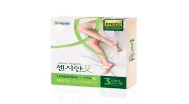 센시안 동국제약 나이트케어 의료기기 수면용 다리 압박밴드 PINK, M-L, 1개, 허벅지형